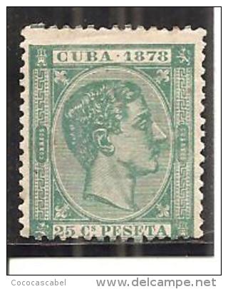 Cuba - Edifil 47 (MH/(*)) (sin Goma) - Kuba (1874-1898)