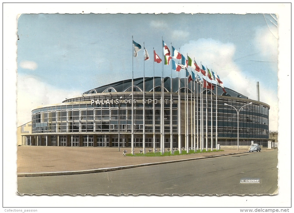 Cp, 69, Lyon, Le Palais Des Sports, Voyagée 1965 - Altri & Non Classificati