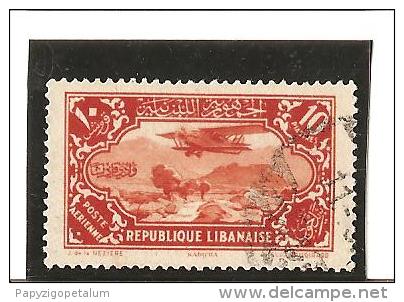 P A  GRAND LIBAN   Avion Survolant Des Paysages Divers  N° 44  Oblitéré - Airmail