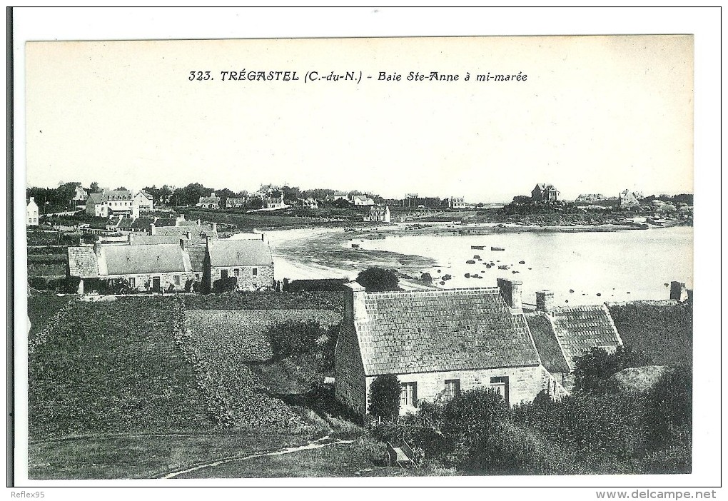 TREGASTEL - Baie Sainte Anne à Mi Marée - Trégastel