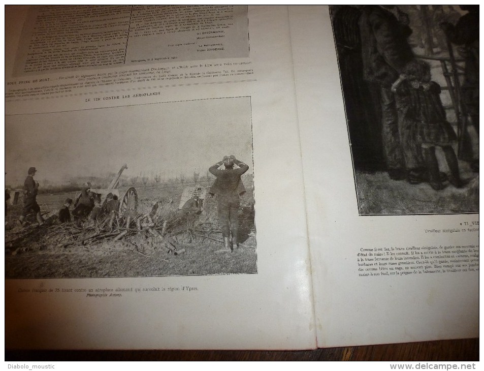 1915 GUERRE: Intervention du JAPON;Au BOIS LE PRÊTRE;La soupe; RIVESALTES;Bar-sur-Aube;B enoit-XV;Volontaires POLONAIS