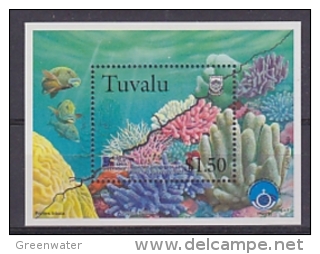 Greenpeace 1999 Tuvalu Corals M/s ** Mnh (18462) - Tuvalu