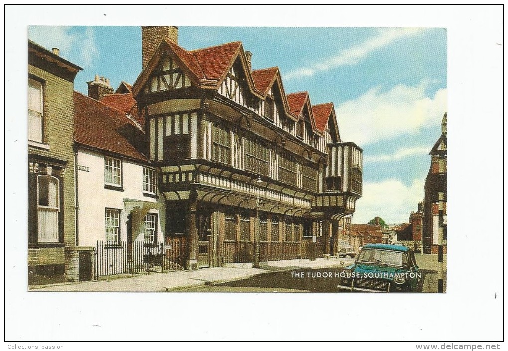 Cp , Angleterre , The Tudor House , SOUTHAMPTON , écrite , 1969 , Ed :Salmon , 1-58-02-12/3535c - Southampton