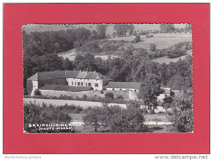 CPSM  - BRAINVILLE -  Carte Sans Légende - Vue Du Chateau -  éditeur Contant Vouziers ? - Autres & Non Classés