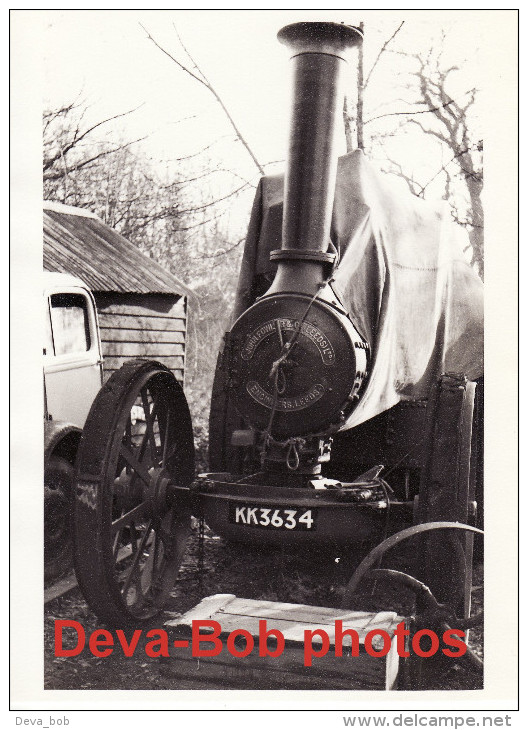 Photo Fowler Road Locomotive 9456 Jess Don Eastwood Horsmonden Kent KK3634 - Cars