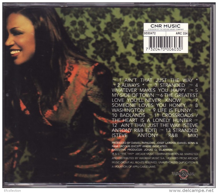 LUTRICIA Mc NEAL ¤ ALBUM MY SIDE OF TOWN ¤ U.S. VERSION ¤ 1 CD AUDIO 13 TITRES - Soul - R&B