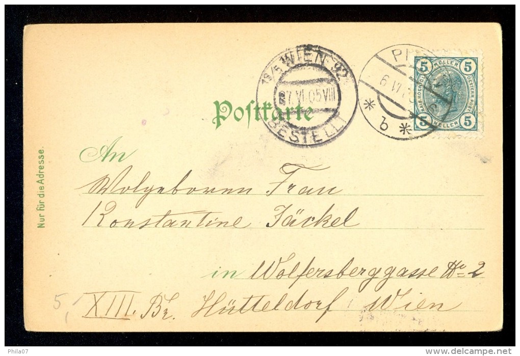 Gruss Aus Pitten / Verlag C. Scherian 7018  ------ Old Postcard Traveled - Pitten