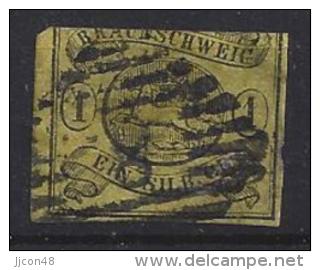 Germany (Braunschweig)  1861-63  (o)  Mi.11A - Braunschweig