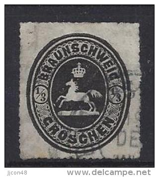 Germany (Braunschweig)  1865  (o)  Mi.17 - Braunschweig