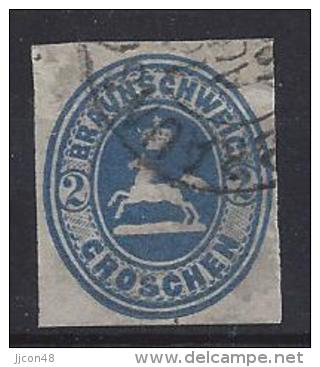 Germany (Braunschweig)  1865  (o)  Mi.19  (signsd ?) - Brunswick