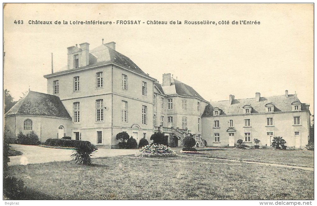 FROSSAY      CHATEAU DE LA ROUSSELIERE - Frossay