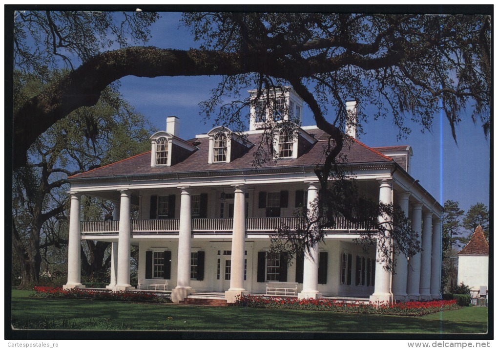 Burnside-Great River Road-Ascension Parish-historic Houmas House-used,perfect Shape - Other & Unclassified