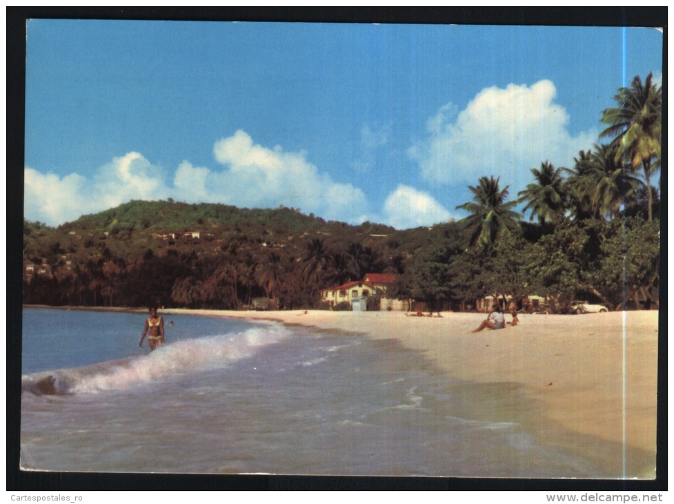 Grenada-Coral Sand-Grand Anse Beach-West Indies-circulated,perfect Condition - Grenada