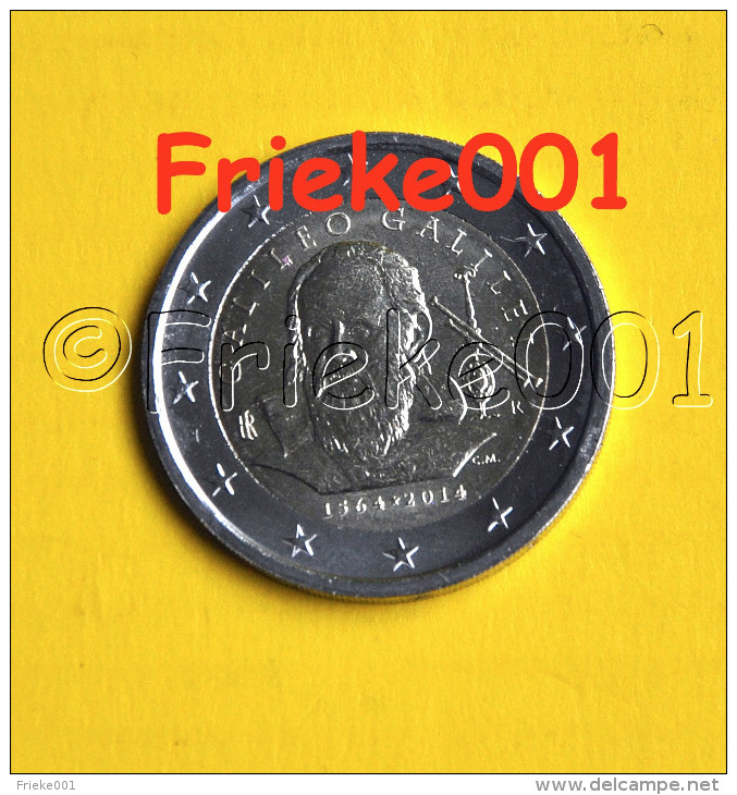 Italië - 2 Euro 2014 Comm (Galileo Galilei). - Italy