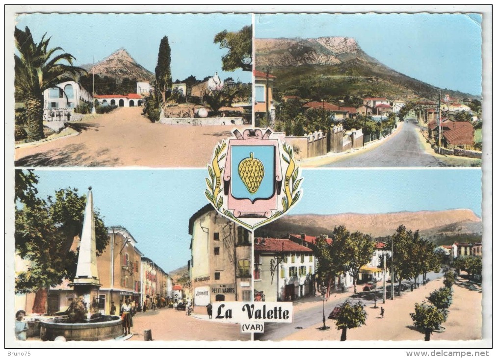 83 - LA VALETTE - 4 Vues - Blason - CIM 22 - 1968 - La Valette Du Var