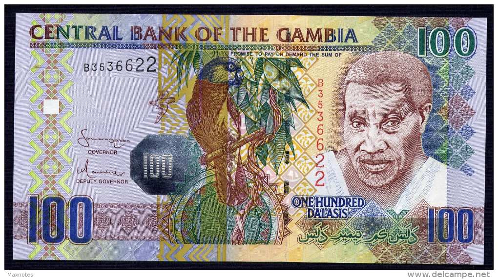 GAMBIA : 100 Delasis  - 2006 - P29 - UNC - Gambie