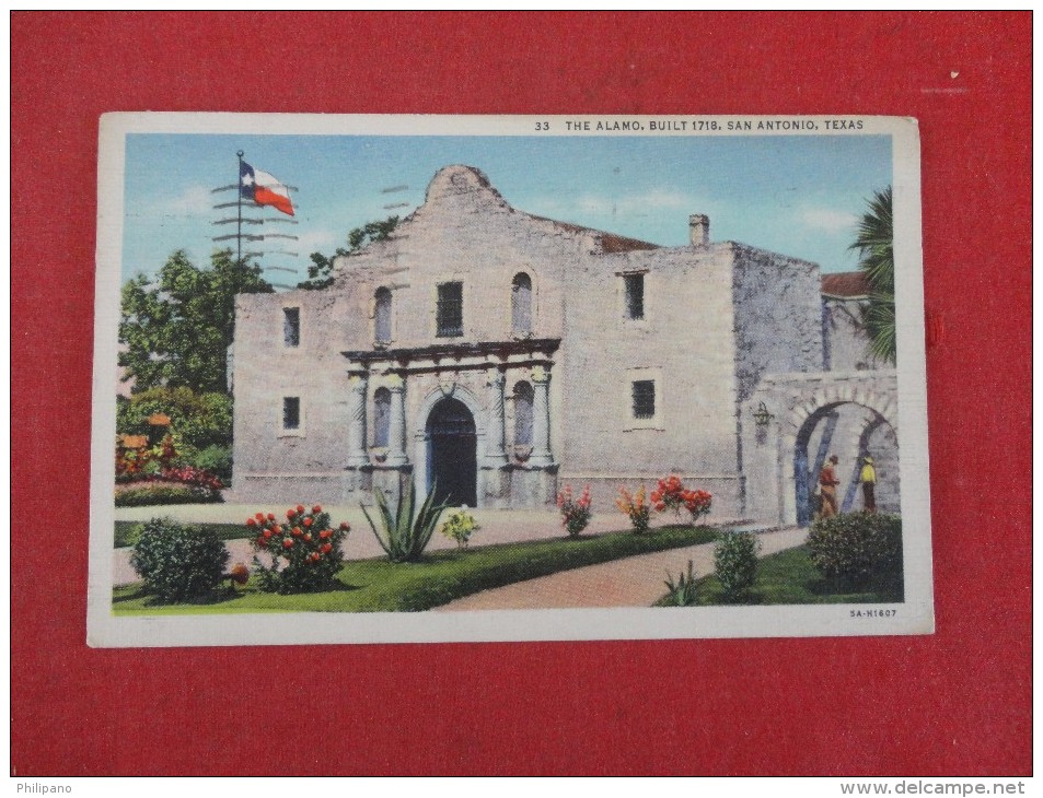 Texas> San Antonio  The Alamo  -ref 1619 - San Antonio