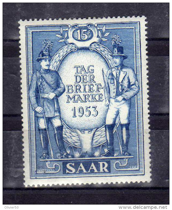 Sarre (1953)  - "Journée Du Timbre" Neuf* - Unused Stamps