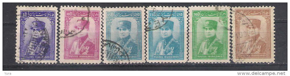 Iran 1935   Mi Nr 687/91  (a2p5) - Iran