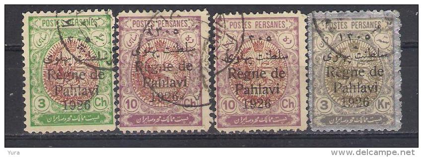 Iran  1926   Mi Nr  Between 520 And 528  (a2p5) - Irán