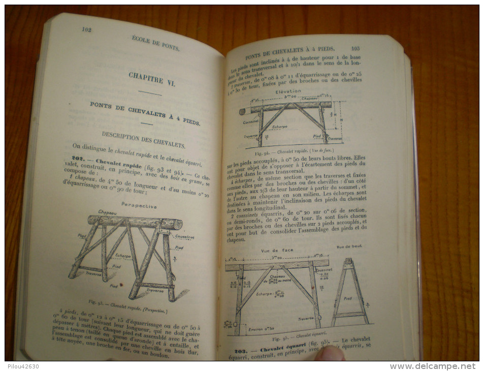 4 ° Régiment Du Génie : école De Ponts:ponts De Circonstance . école Du Génie; Tamp. Dépôt Matériel Du Génie De Grenoble - Frankrijk