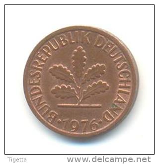 GERMANIA  1 PFENNIG ANNO 1976 - 1 Pfennig