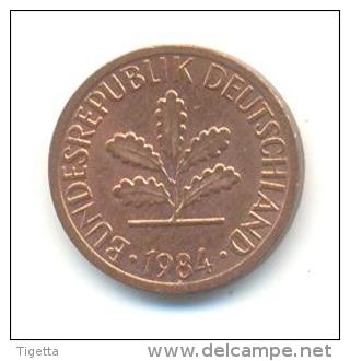 GERMANIA  1 PFENNIG ANNO 1984 - 1 Pfennig