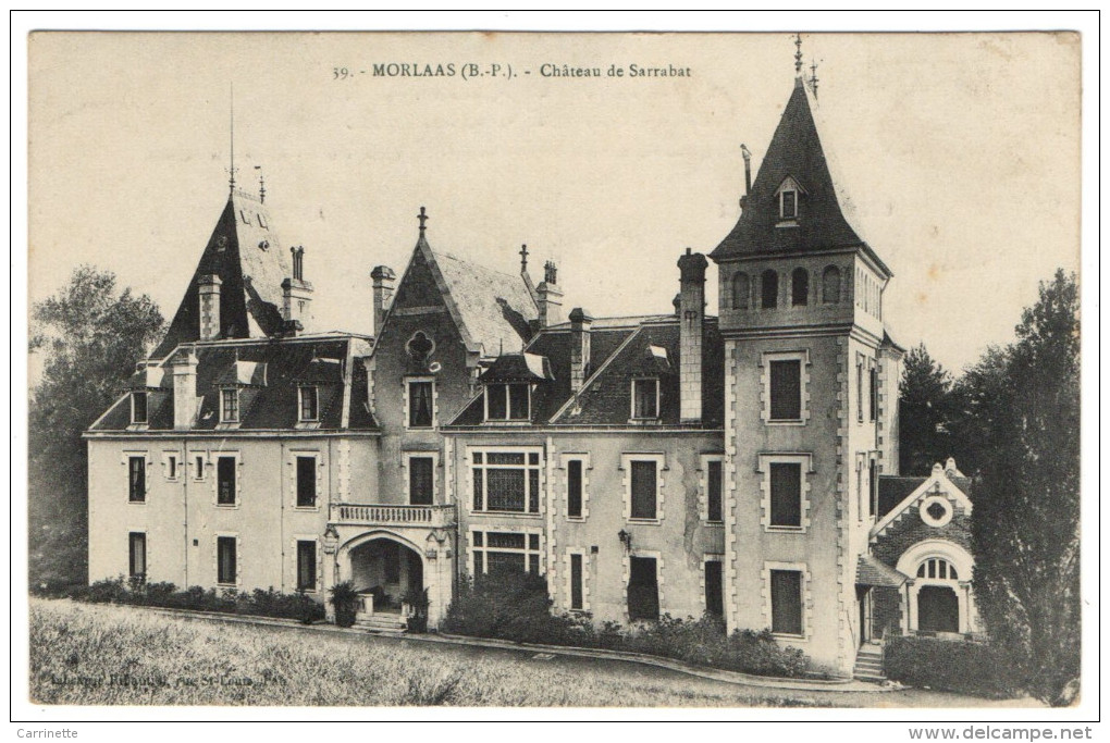 MORLAAS - 64 - Béarn - Château De Sarrabat - Morlaas