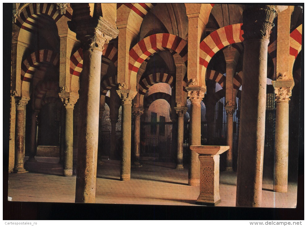 Cordoba-the Mosque.column Labyrinth-unused,perfect Shape - Islam