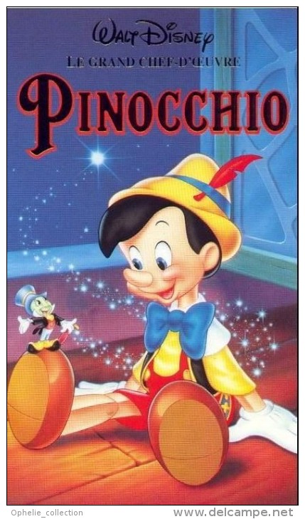 Pinocchio Vhs - Dibujos Animados