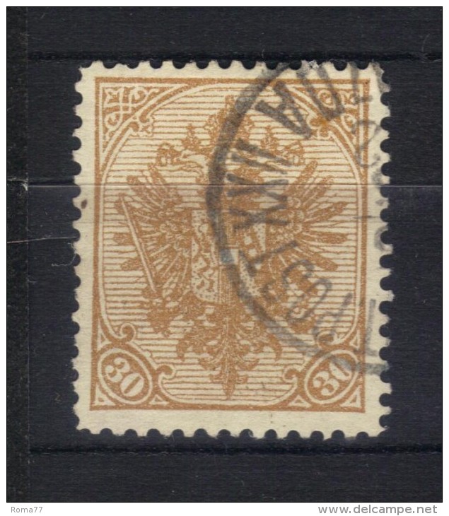 W838 - BOSNIA ERZEGOVINA 1900 , Il N. 18B Dentellato 12 1/2 Usato. - Bosnia Erzegovina