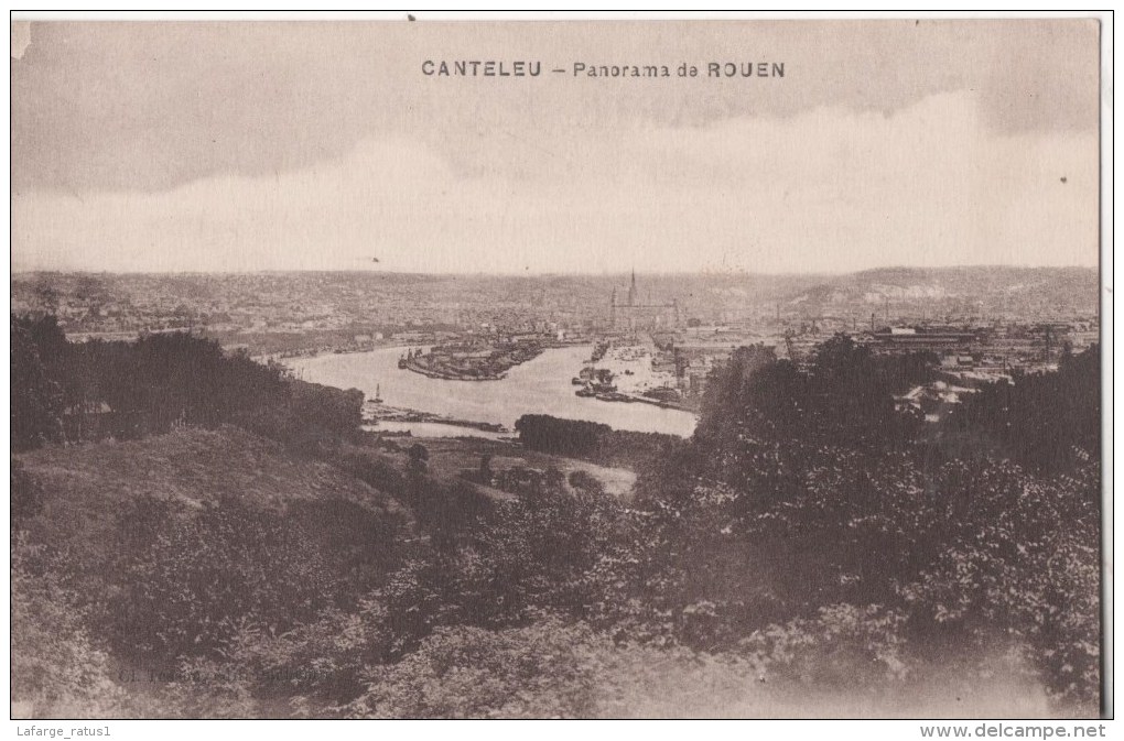 CANTTELEU PANORAMA DE ROUEN - Canteleu