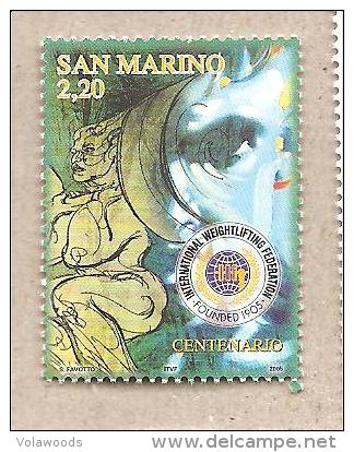 San Marino - Centenario Della Federazione Internazionale Di Pesistica - 2005 - Pesistica