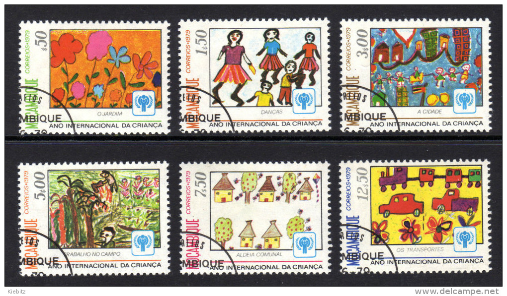 MOCAMBIQUE 1979 - Internationales Jahr Des Kindes - MiNr.694-699 Kompletter Satz - Sonstige & Ohne Zuordnung