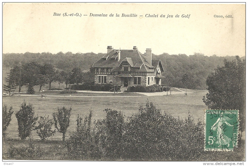 78  BUC     DOMAINE  DE  LA  BOUILLIE   CHALET  DU  JEU DE  GOLF - Buc