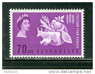 Seychelles    Fredom From Hunger   Set  SC# 213  MNH** - Seychelles (1976-...)