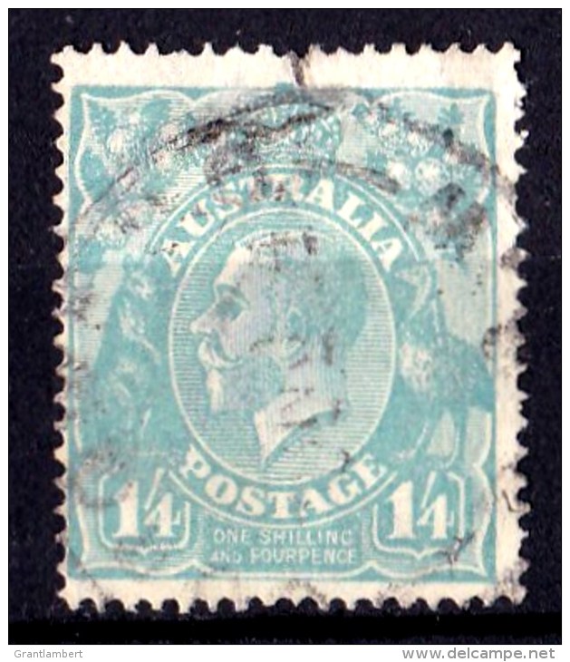 Australia 1920 King George V 1/4d Single Crown Watermark Used - - Used Stamps