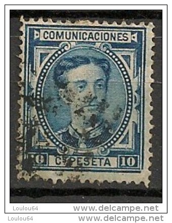 Timbres - Espagne - 1876 - 10P - 1876 - N° 175 - - Used Stamps