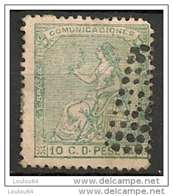 Timbres - Espagne - 1872-1873 - 10c - N° 133 - - Gebraucht