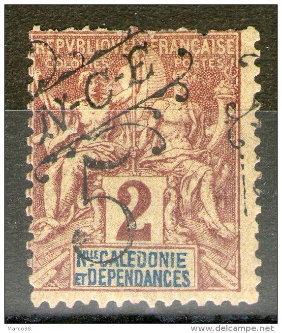 Nelle-Calédonie: N°54 *     - Cote 30€ - - Unused Stamps