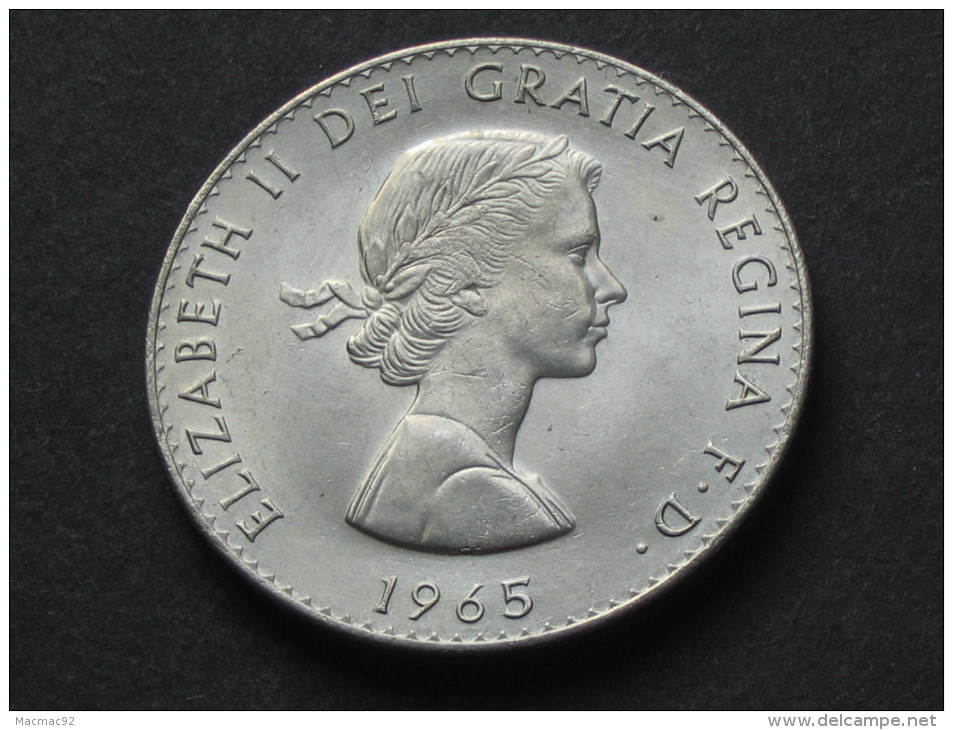 Médaille CHURCHILL -  Elizabeth II Dei Gratia Regina  - 1965 -  **** EN ACHAT IMMEDIAT **** - Royaux/De Noblesse