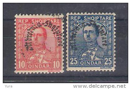 Albania 1928  Mi Nr 191,193 A.Zogu MNH   (a1p8) - Albania