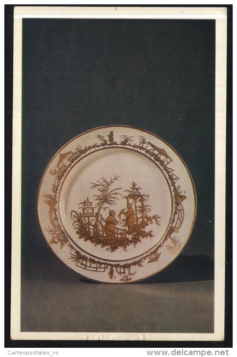 Plate-porcelain-Saint Peterburg-unused,perfect Shape - Porcelaine