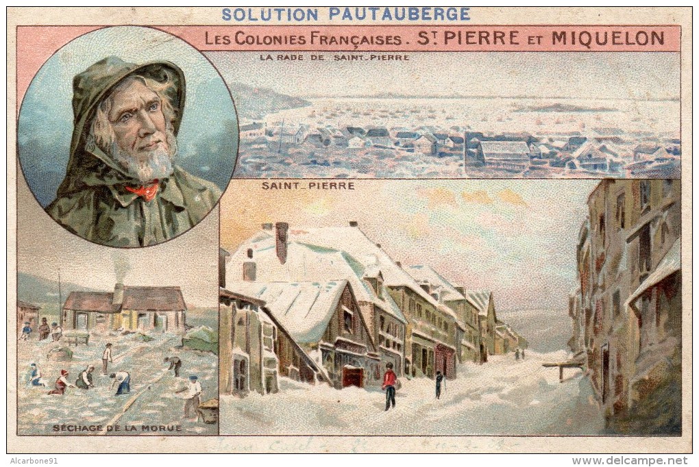 SAINT PIERRE ET MIQUELON-Publicité "Solution Pautauberge" - Saint-Pierre-et-Miquelon