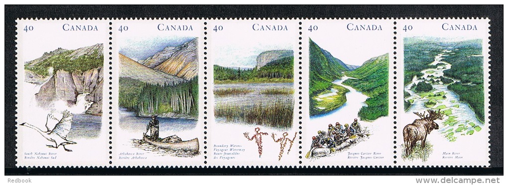 RB 1003 -  Canada MNH Stamps  - Rivers Forests &amp; Butterflies  - Cat &pound;11 + - Unused Stamps