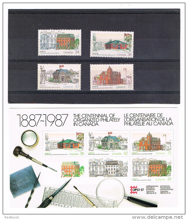 RB 1003 -  Canada 1987 - Capex Folder &amp; MNH Stamps - Neufs