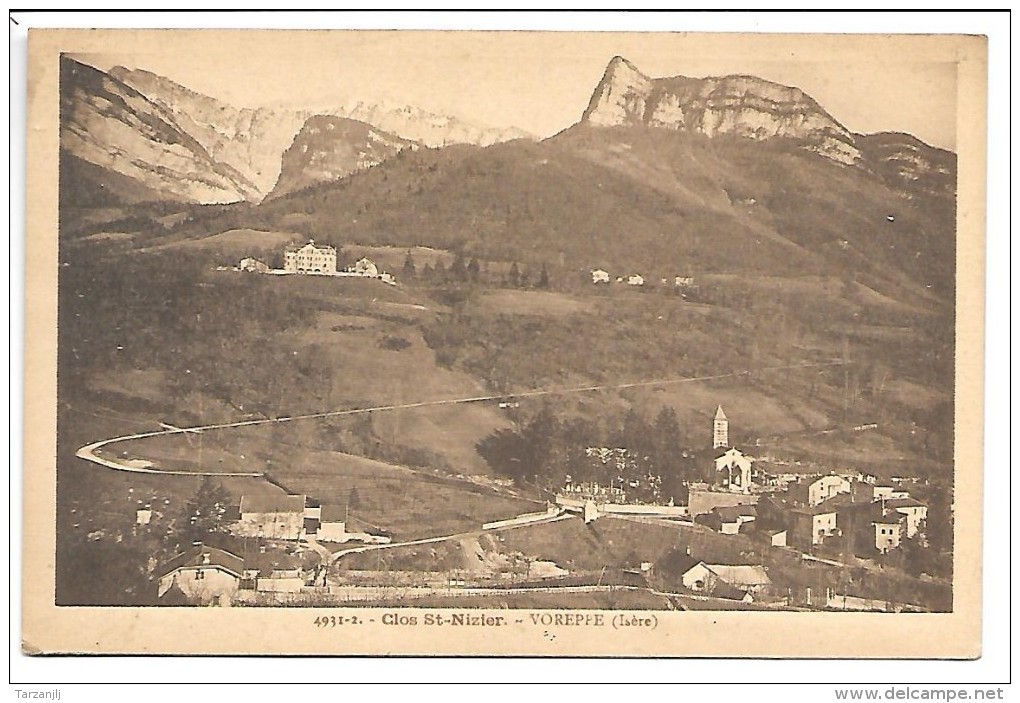 CPA De Voreppe ( Haute Savoie 74):  Clos Saint Nizier - Voreppe