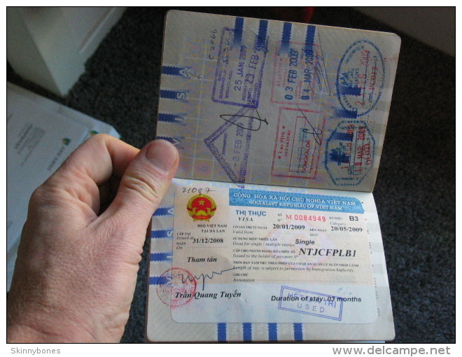 Netherlands Biometric Passport !  Reisepass Passeport Passaporte Many Visa´s - Historical Documents