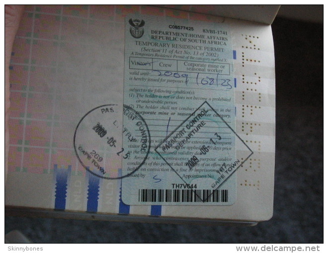 Netherlands biometric passport !  reisepass passeport passaporte many visa´s