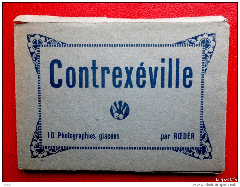 Pochette  De 10 Anciennes Photos De CONTREXEVILLE - Lieux